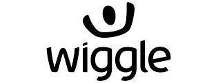 Wiggle cycle retailer black logo